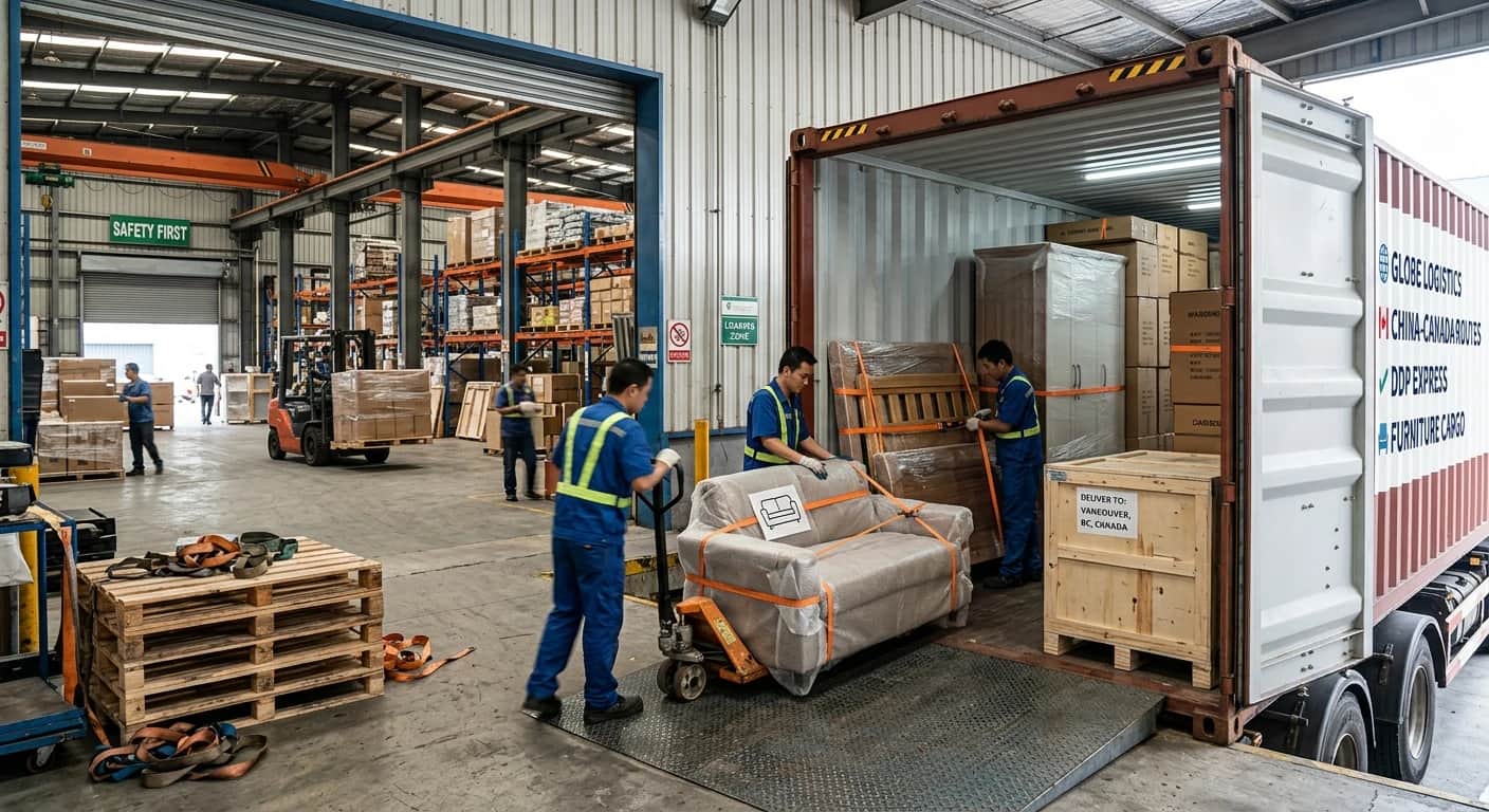 2026 家具出口加拿大 DDP 物流 2026 家具出口加拿大 DDP 物流